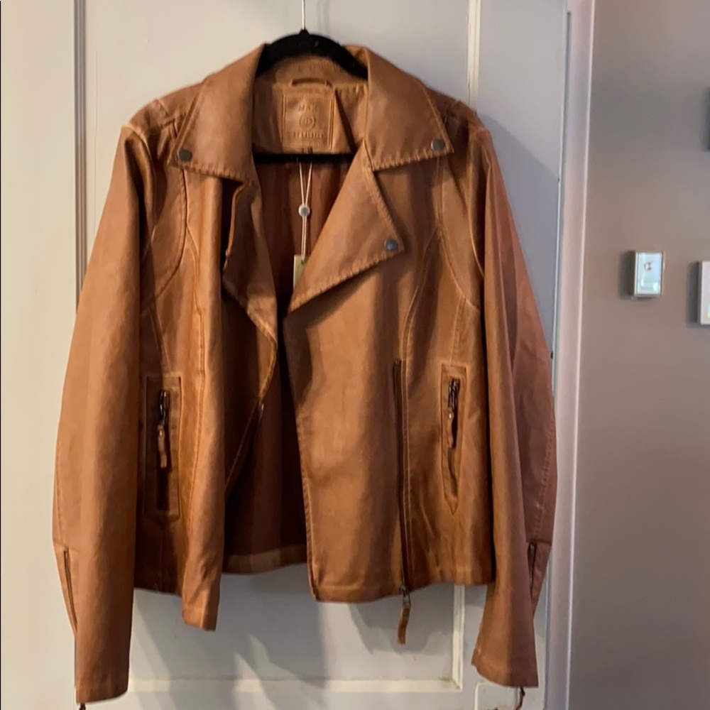 MAX studio leather jacket